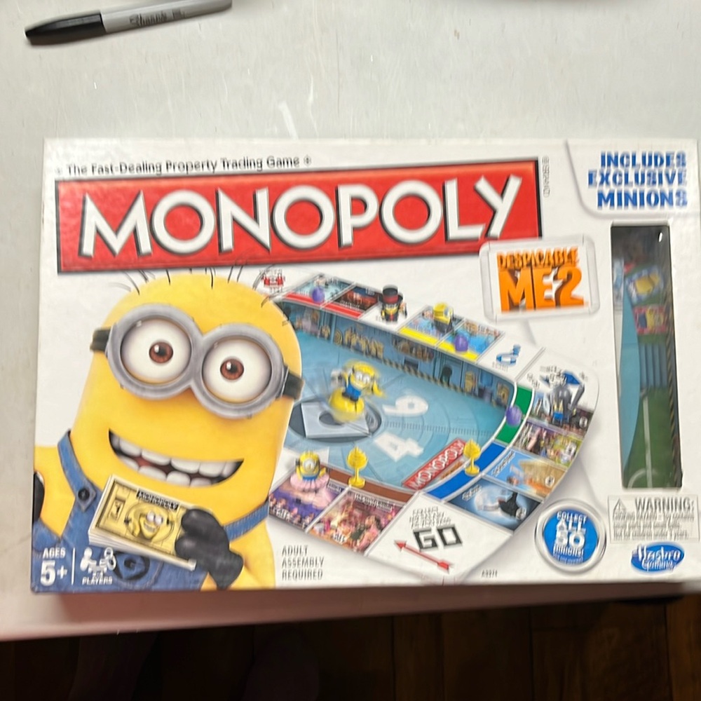 Monopoly Despicable ME2 game